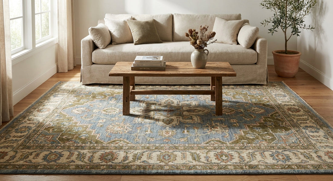 Best hand knotted wool rugs 8x10