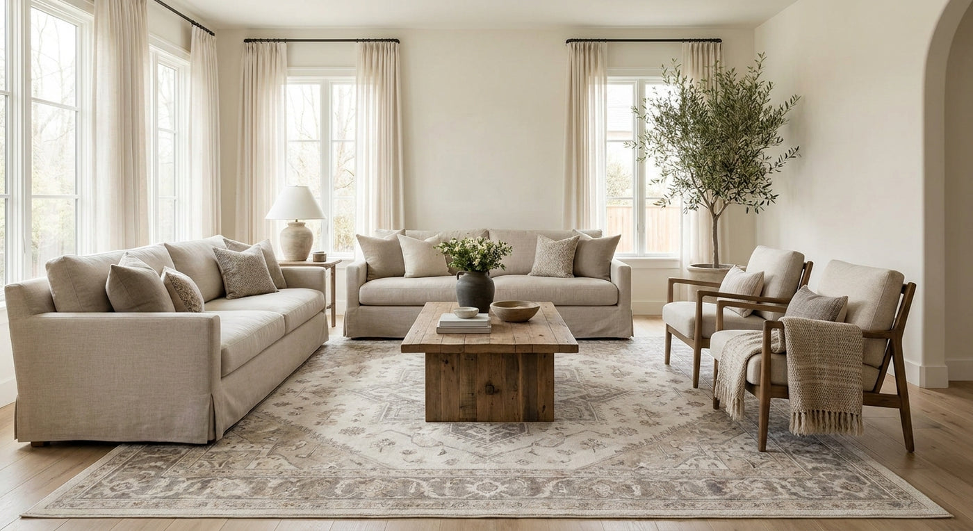 Best transitional 10x13 rugs for neutral rooms