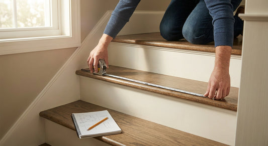How to measure a staircase for a stair runner