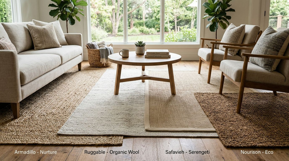 Best natural fiber rug brands compared in 2026