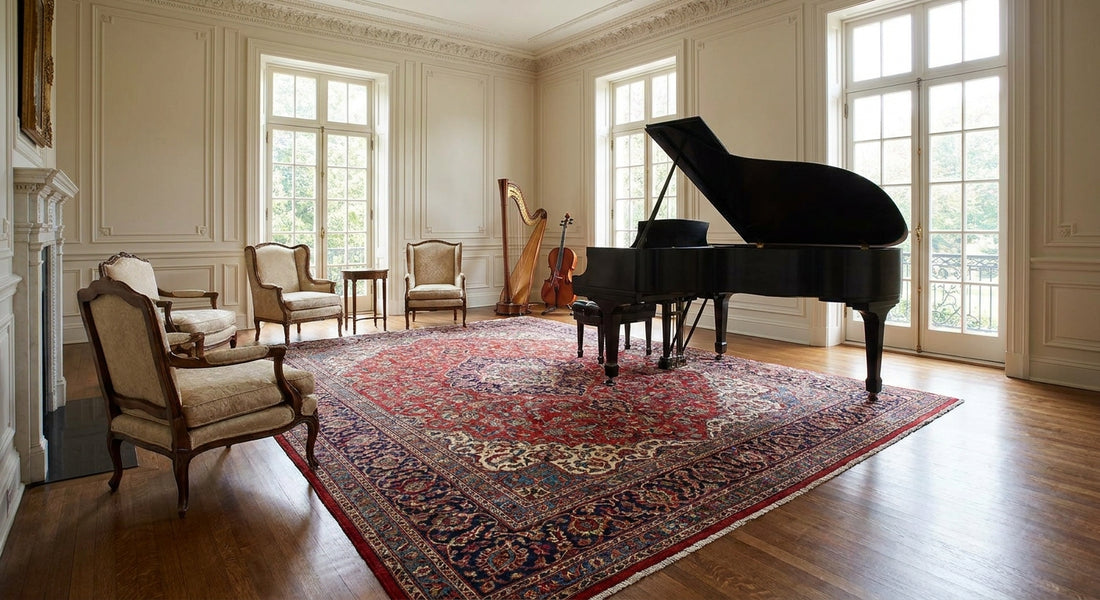 Best rugs for a formal music room