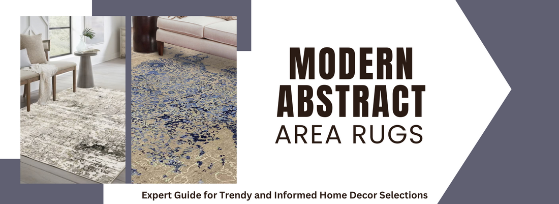 Abstract Rugs in Room and Headline