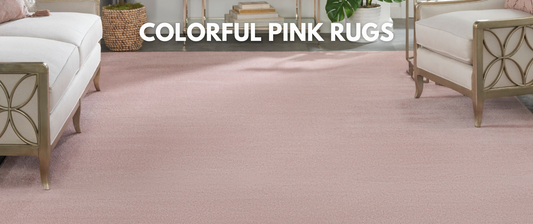 Pink Colorful rug, the biggest trend of 2025