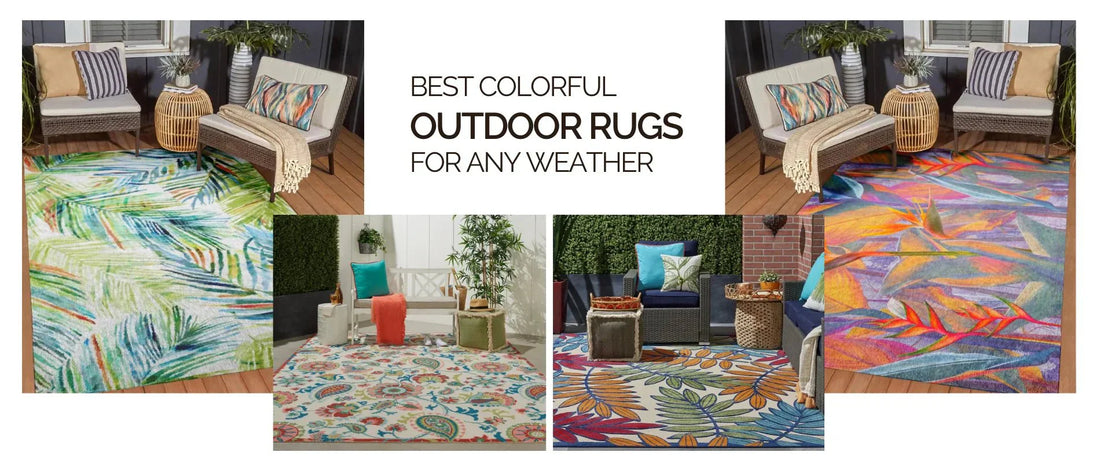 Colorblock Outdoor Rugs Discover the Best Colorful Outdoor Rugs for Any Weather – Atlanta ...