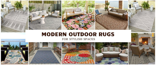 Modern Outdoor Rugs for Stylish Spaces
