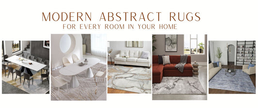 Modern Abstract Rugs for Every Room in Your Home