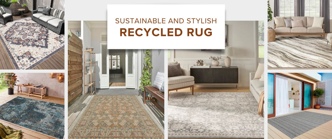 Sustainable and Stylish Recycled Rug