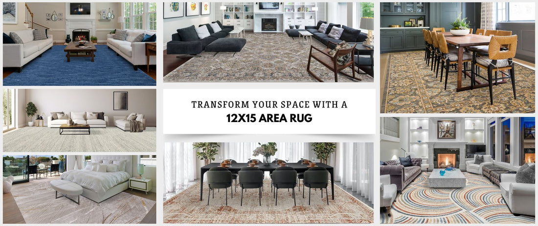 Transform Your Space with a 12x15 Area Rug