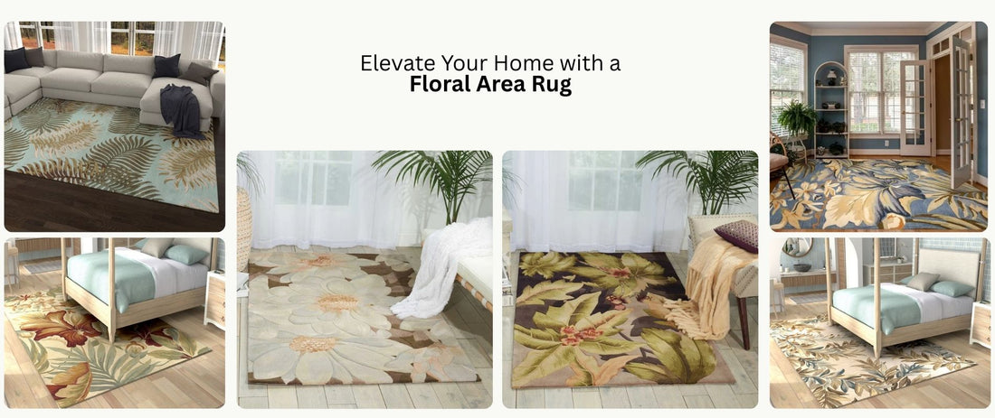 Elevate Your Home with a Floral Area Rug