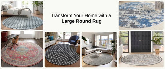 Transform Your Home with a Large Round Rug