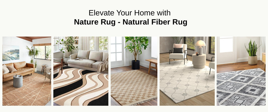 Elevate Your Home with Nature Rug - A Natural Fiber Rug