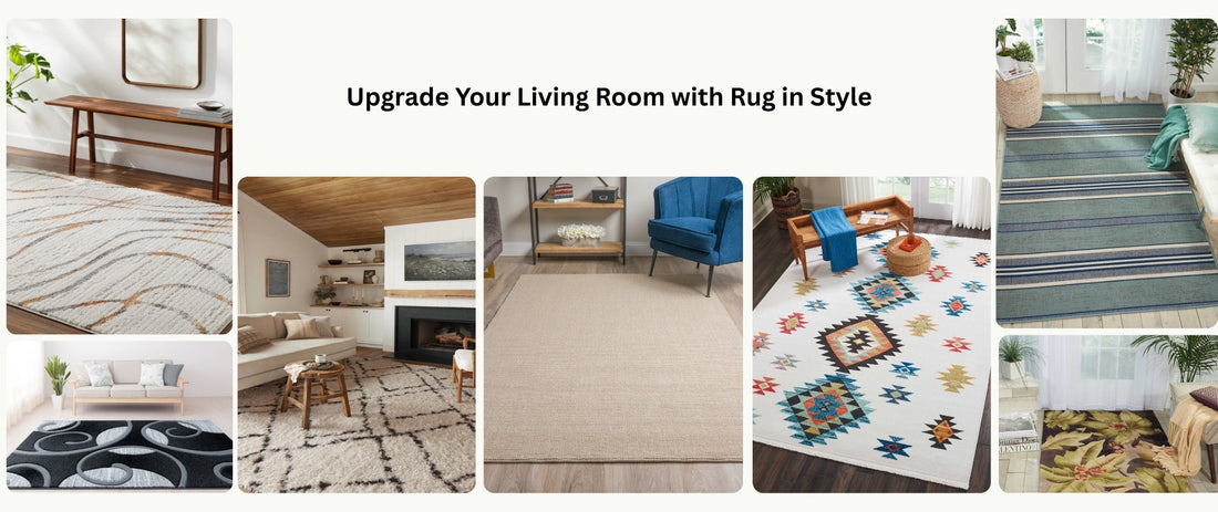 Upgrade Your Living Room with Rug in Style