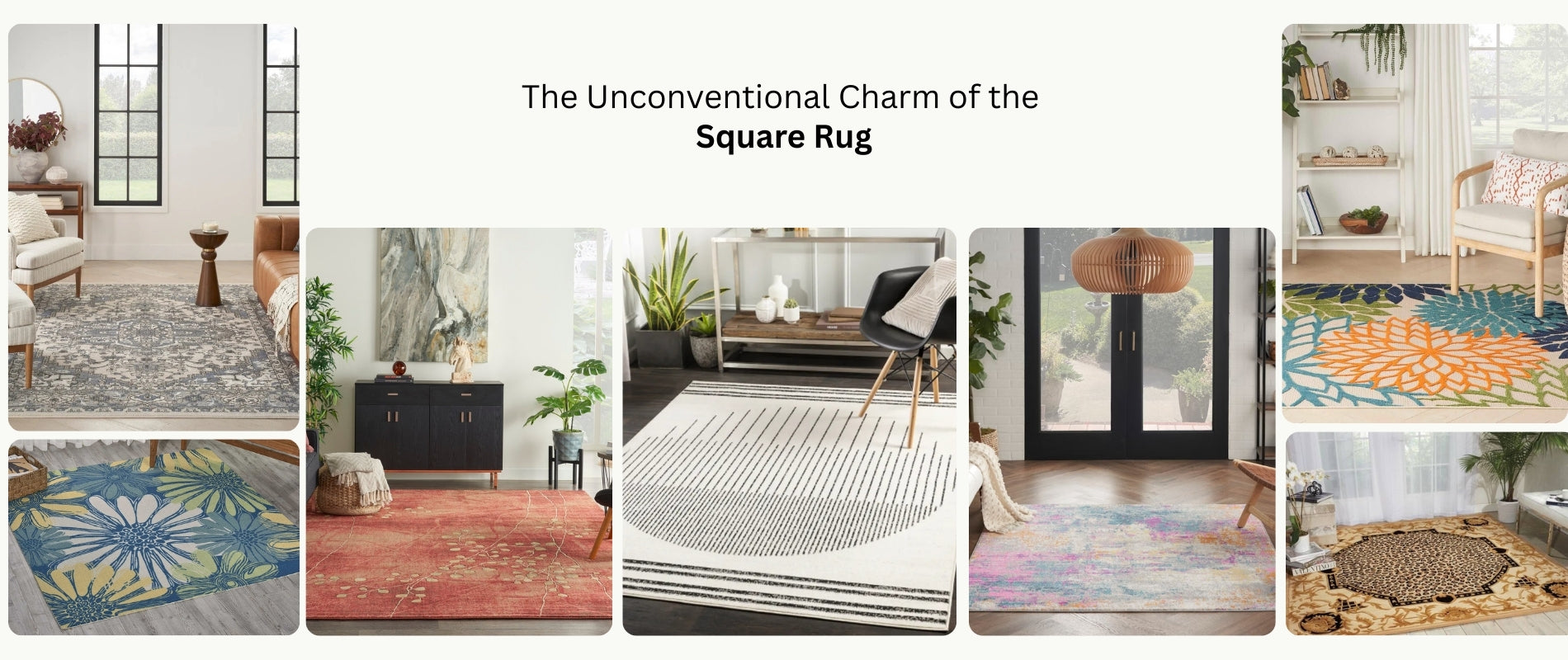 The Unconventional Charm of the Square Rug – Atlanta Designer Rugs