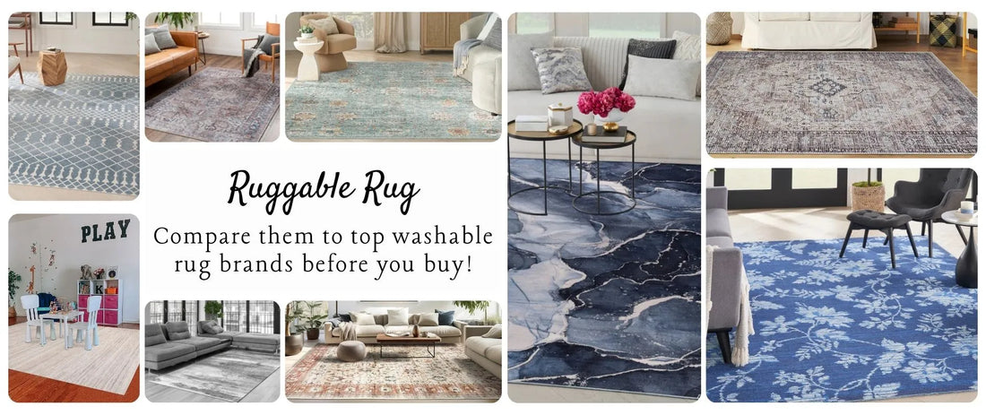 Ruggable Rug, Compare them to top washable rug brands before you buy!