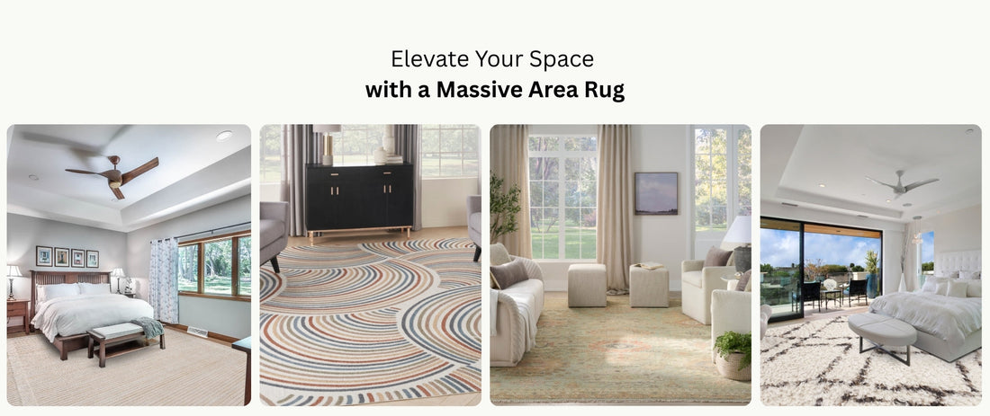 Elevate Your Space with a Massive Area Rug