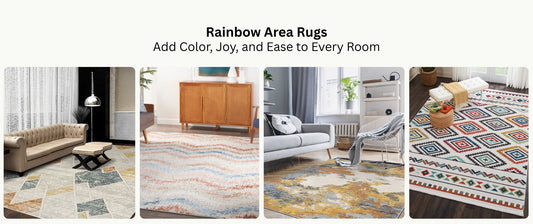 Rainbow Area Rugs: Add Color, Joy, and Ease to Every Room