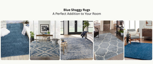 Blue Shaggy Rugs: A Perfect Addition to Your Room