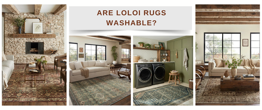 Are Loloi Rugs Washable?