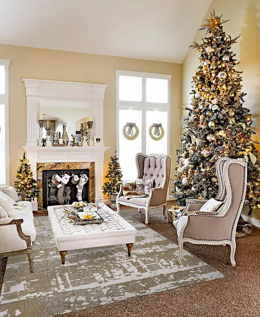 Lets Celebrate being home for the Christmas by adding festive rugs to your place - Atlanta Designer Rugs