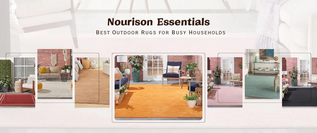 Nourison Essentials: Best Outdoor Rugs for Busy Households!