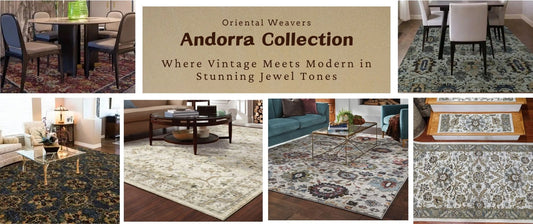 Andorra Rugs: Where Vintage Meets Modern in Stunning Jewel Tones