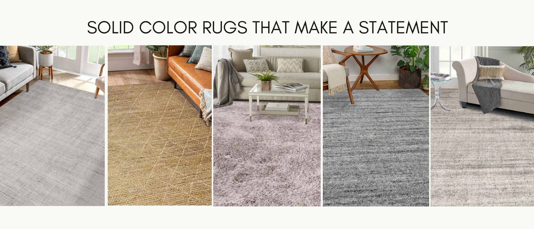 Transform Your Home with the Perfect Plain Area Rug – Atlanta Designer Rugs