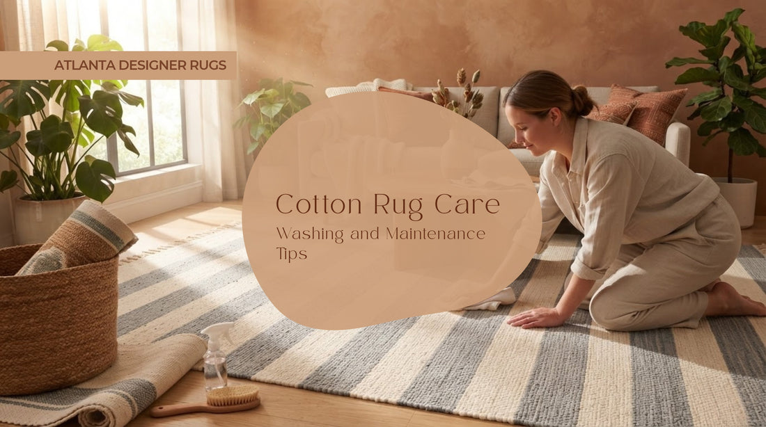 How to Wash a Cotton Rug: Complete Care & Cleaning Guide – Atlanta ...