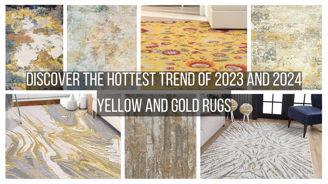 Yellow and Gold Rugs Banner