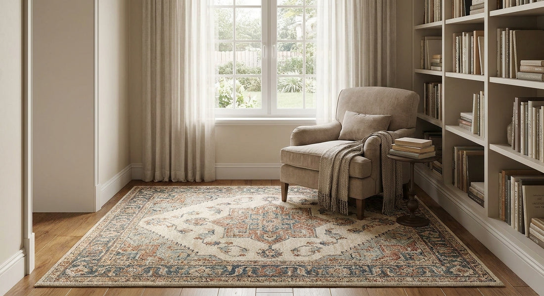 Best 6x6 rugs for reading nooks and small bedrooms