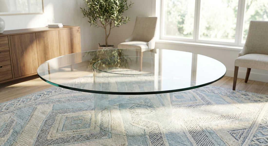 How to pick a rug for a glass top dining table