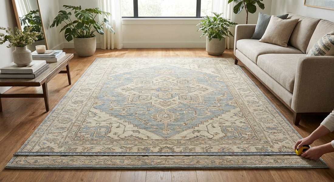 How big is a 6x9 rug in feet and inches