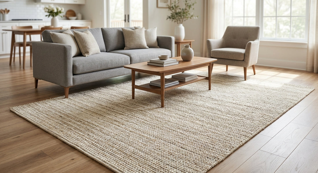 Rugs for home staging before a real estate sale