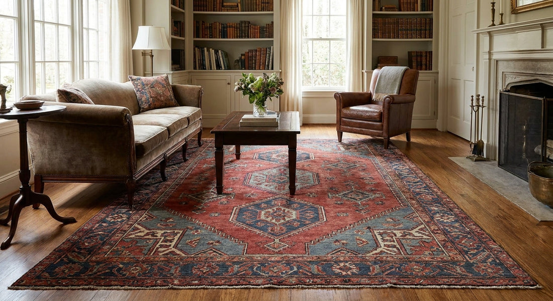 Best Turkish rugs for a traditional living room
