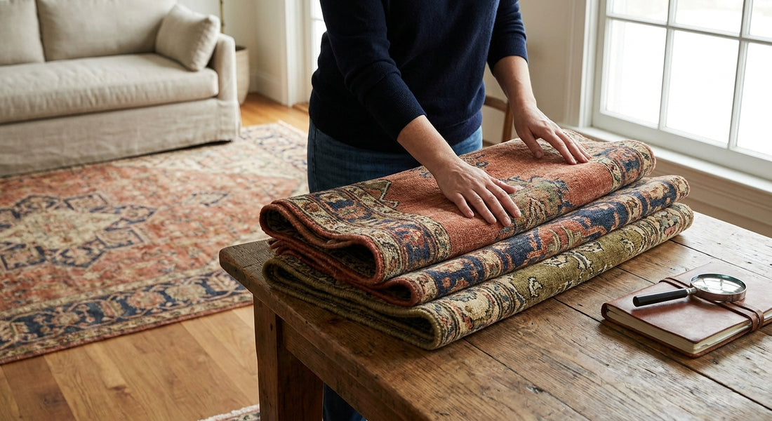 How to choose a hand knotted area rug