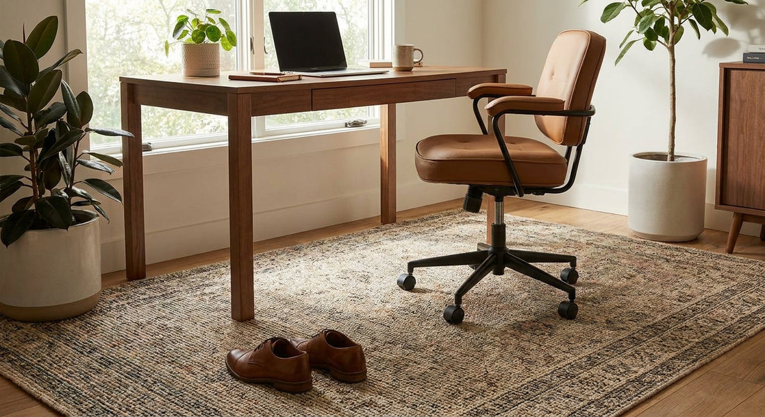 Best low-pile rugs for a home office