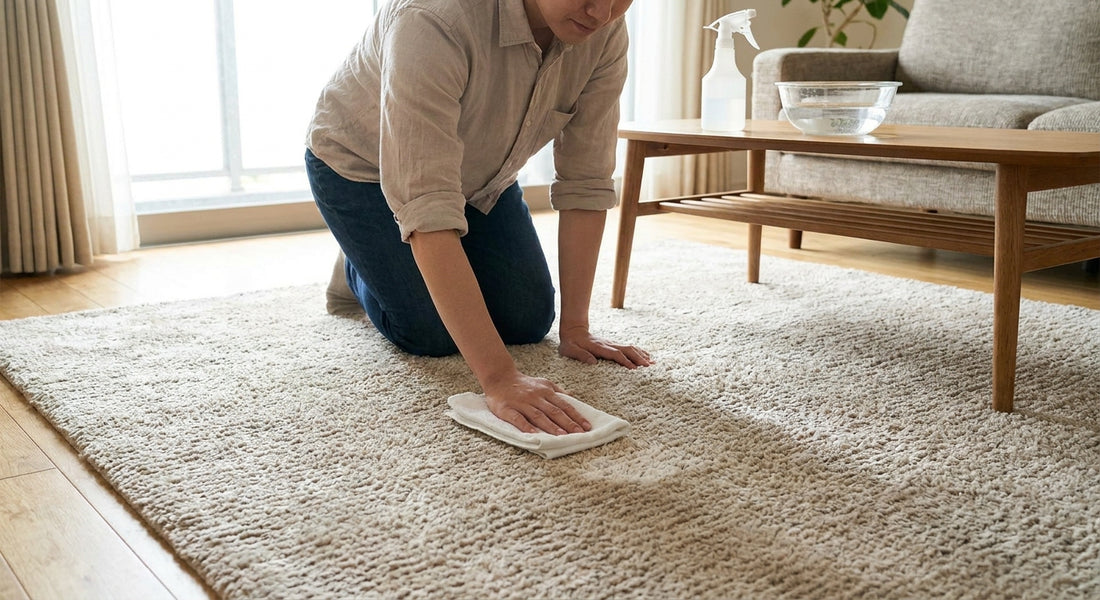 How to clean a chenille rug at home