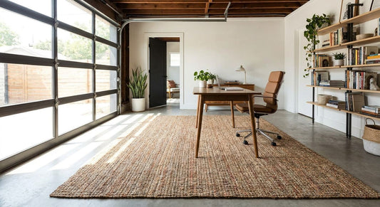 Best rugs for a converted garage home office