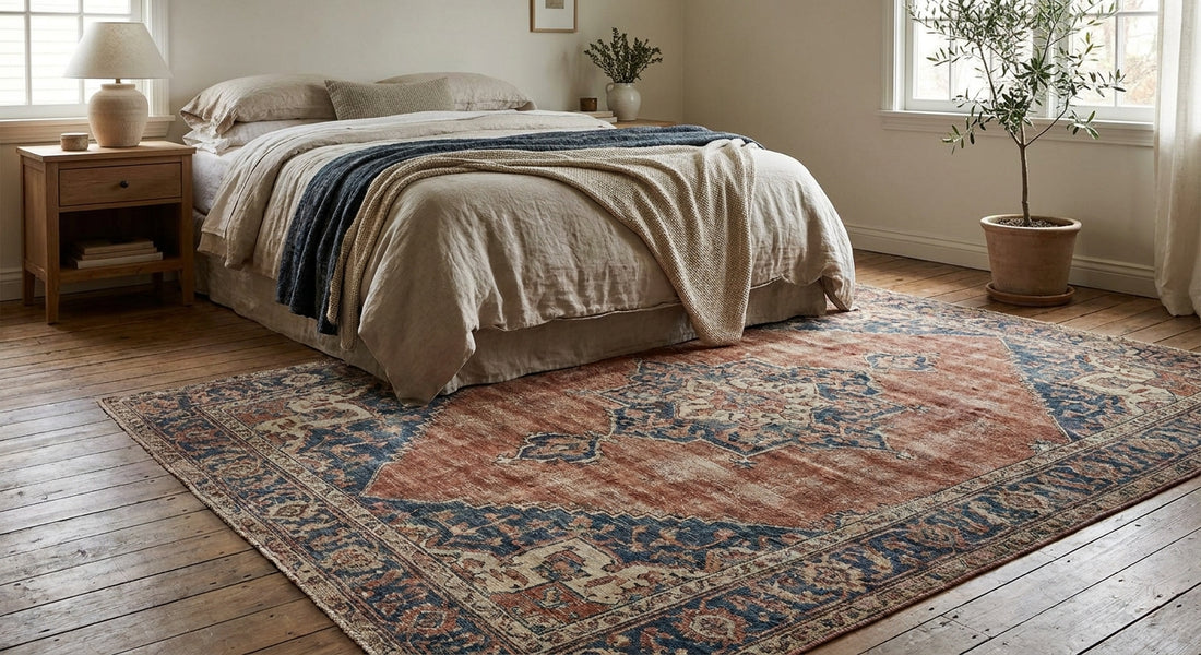 Best vintage rugs for a bedroom