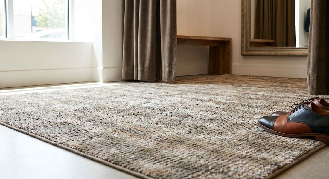 Best rugs for a boutique retail fitting room