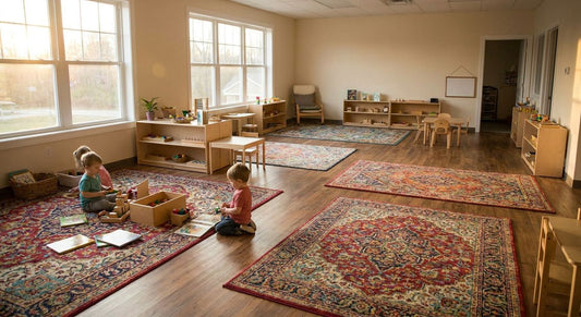 Rugs for a private school or daycare playroom