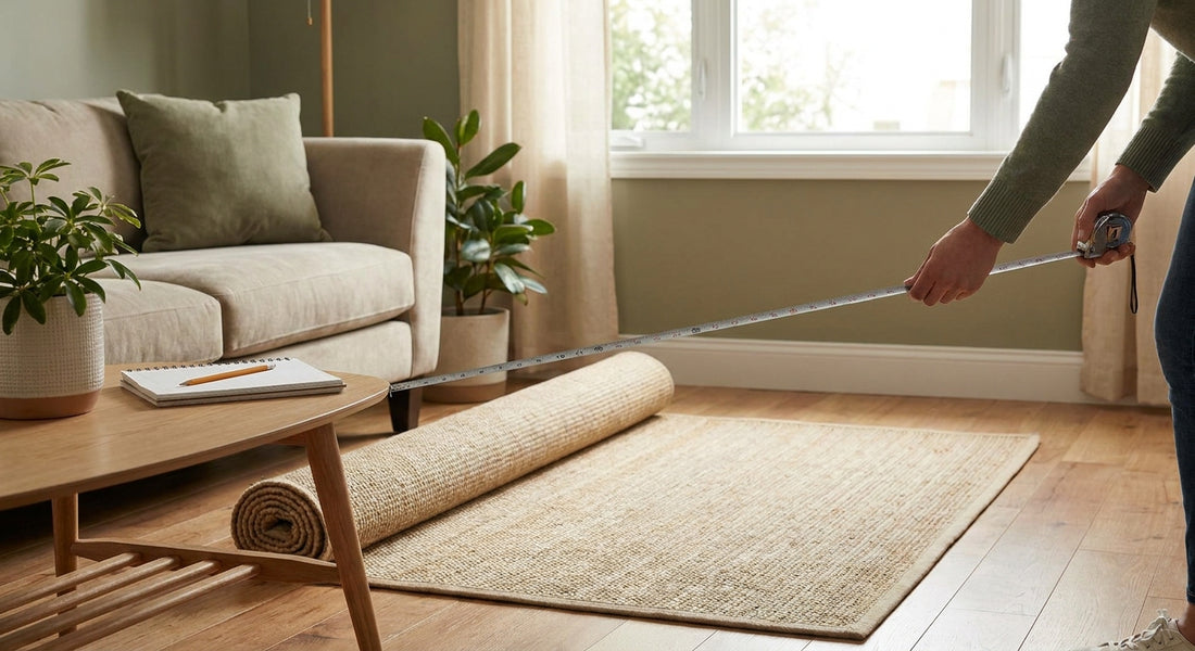 How to measure your room for an area rug