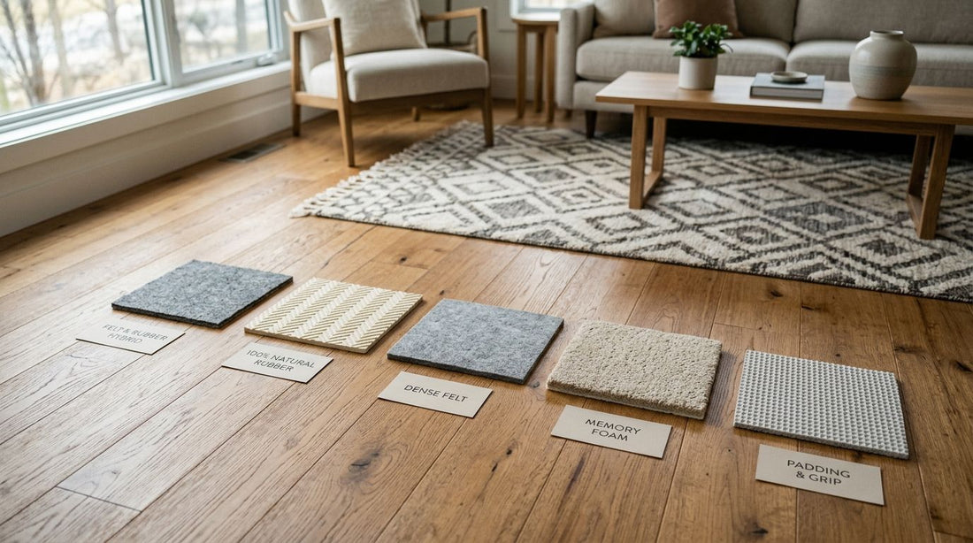 Best rug pads ranked by material in 2026