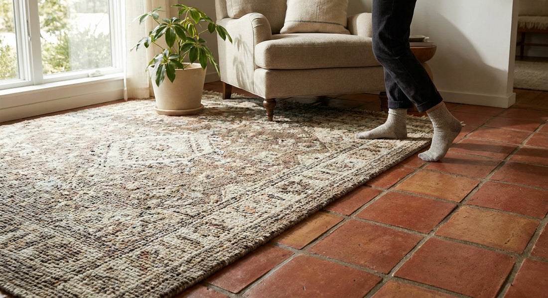 How to pick a rug for a tile floor