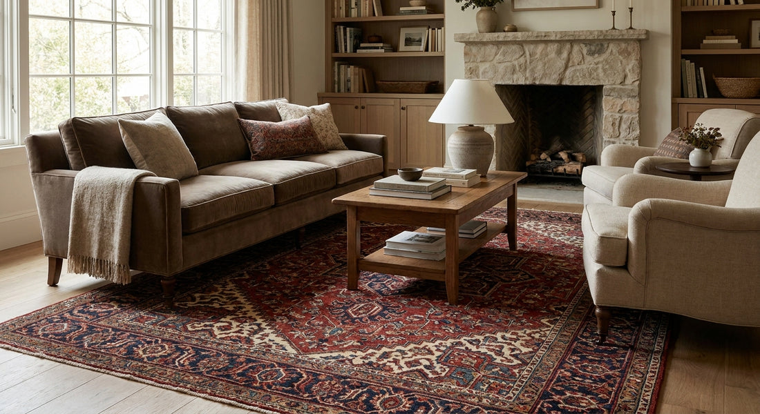 Traditional area rugs for living rooms