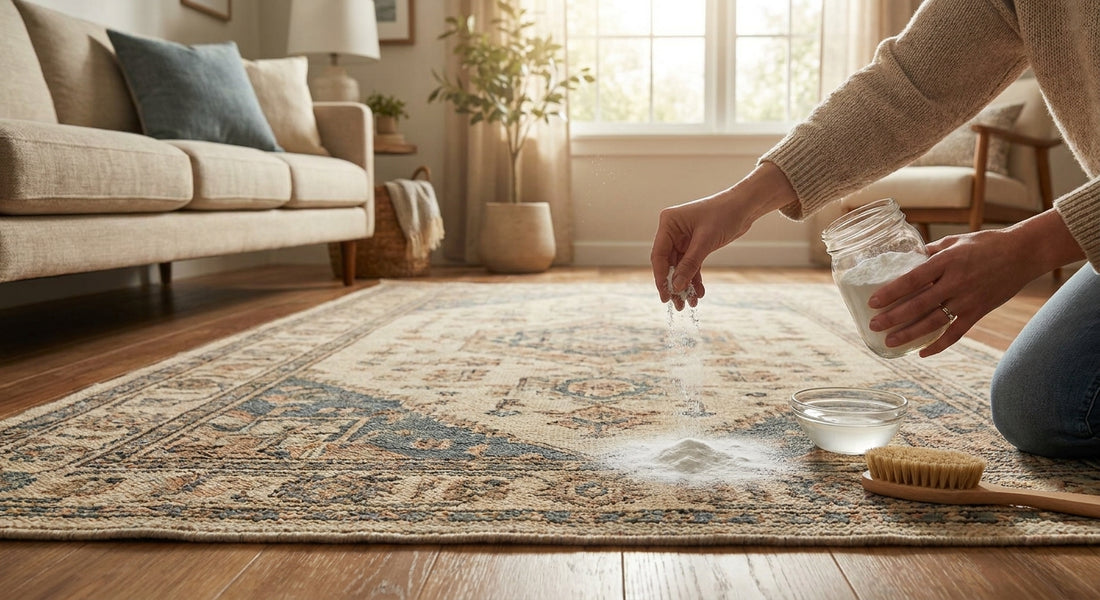 How to get a musty smell out of an area rug
