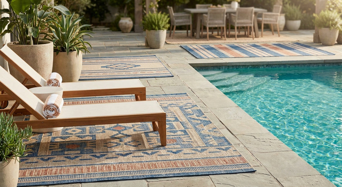 Best indoor outdoor rugs for a pool deck