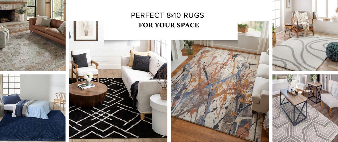Perfect 8x10 Rugs for Every Room  Stylish & Affordable Picks