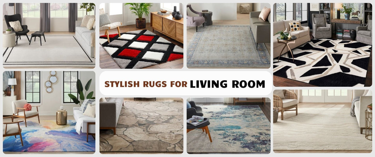 Stylish Rugs for Living Room – Modern & Elegant Designs