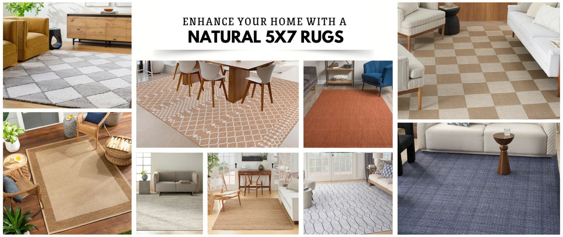 Natural Rug 5x7 – Enhance Your Home with Timeless Style