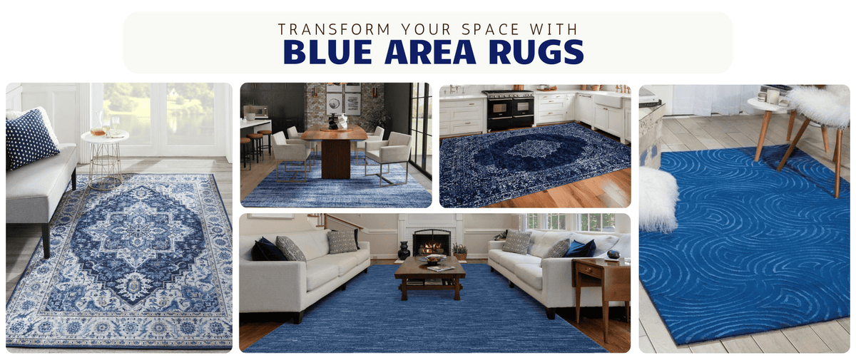 Transform Your Space with Blue Carpets and Rugs